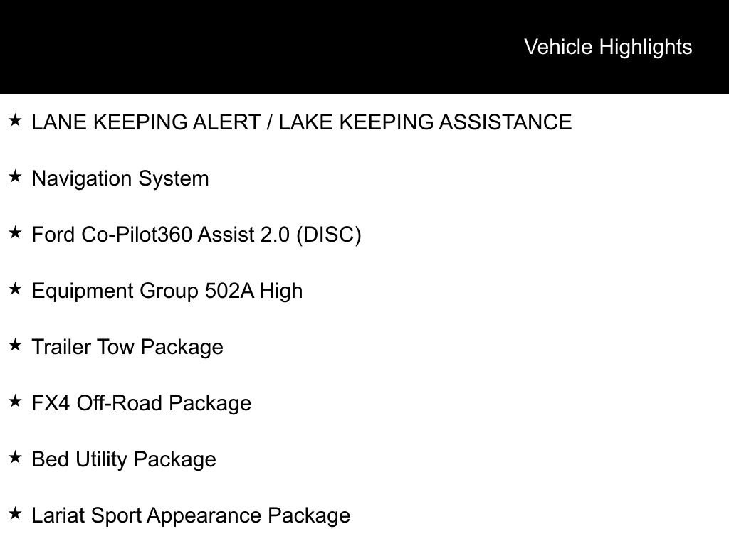 Certified 2022 Ford F150 Lariat w/ Equipment Group 502A High AWD/4WD image 8