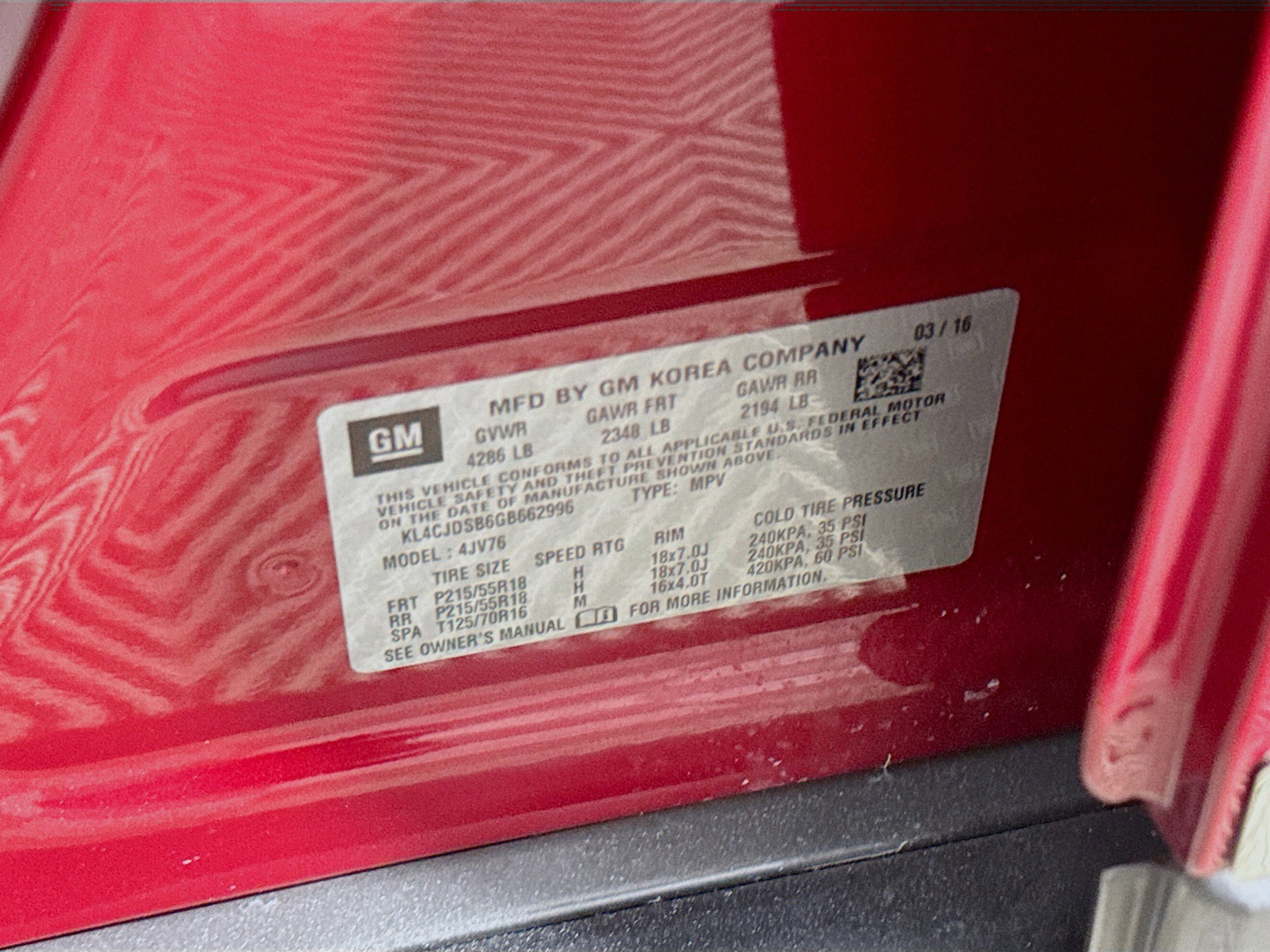 Used 2016 Buick Encore Premium w/ Experience Buick Package image 39