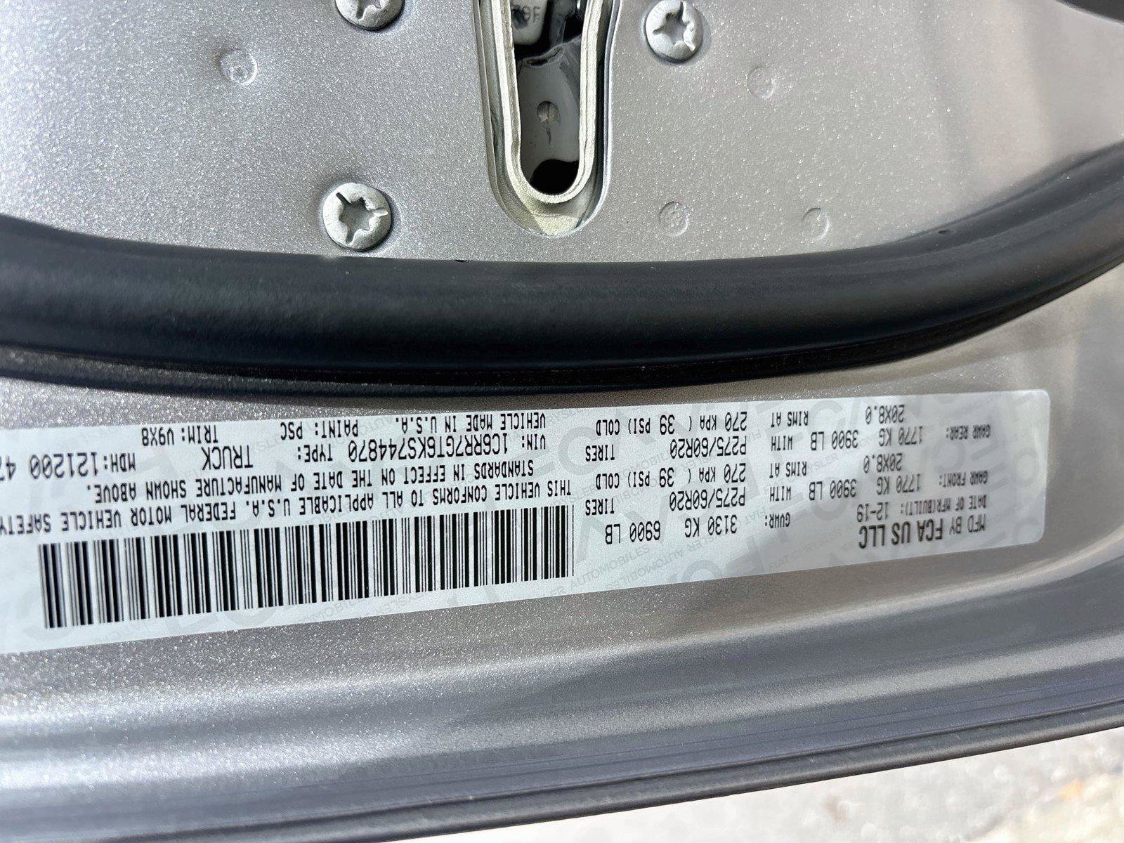 Used 2019 RAM 1500 Warlock AWD/4WD image 12
