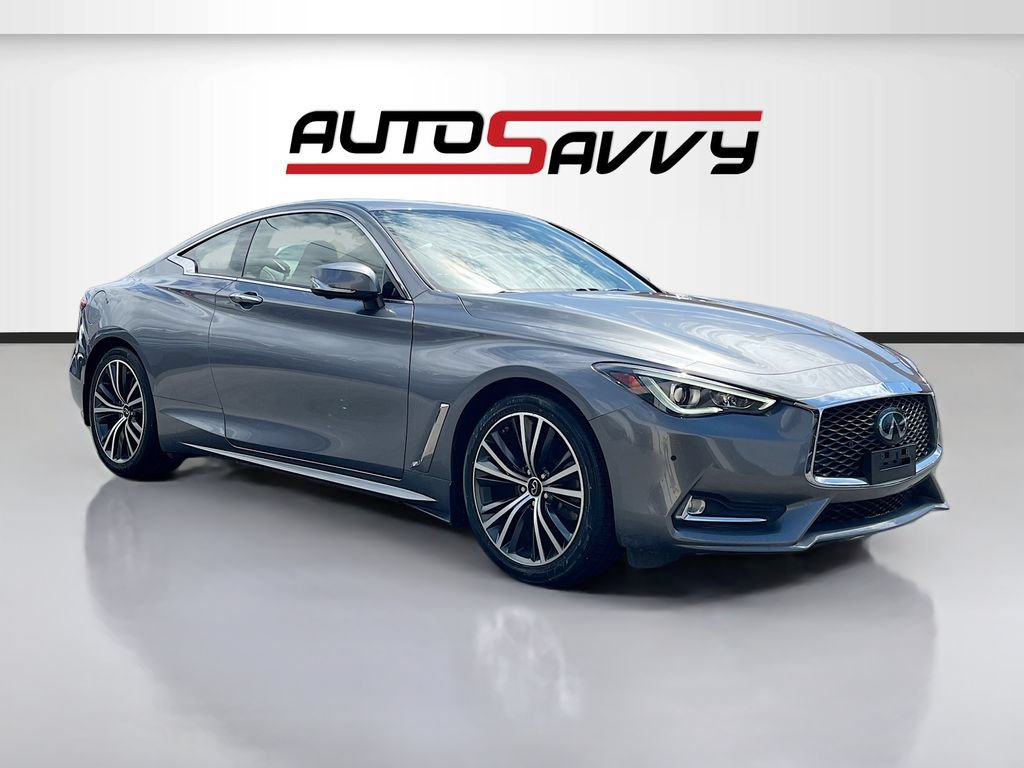 Used 2021 INFINITI Q60 3.0t Luxe w/ Essential Package AWD/4WD image 1