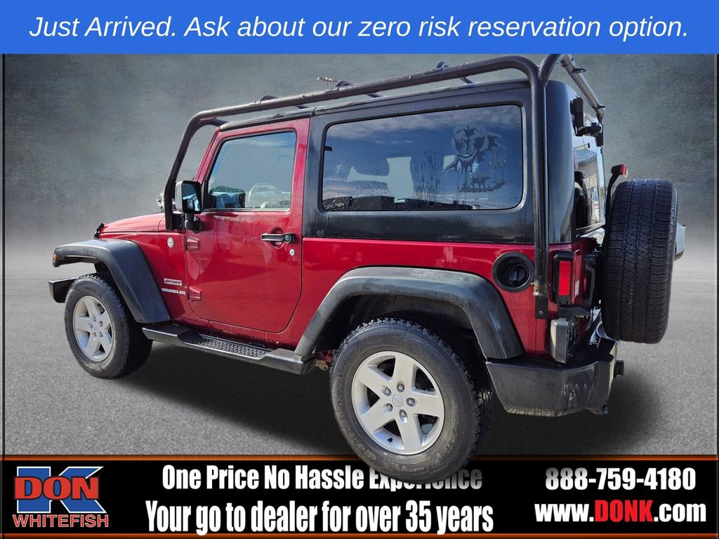 Used 2012 Jeep Wrangler Sport AWD/4WD image 4