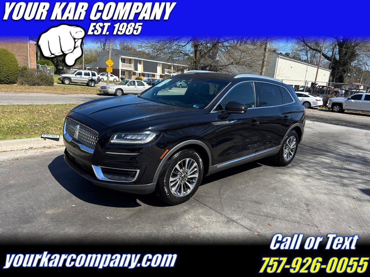 Used 2019 Lincoln Nautilus Select