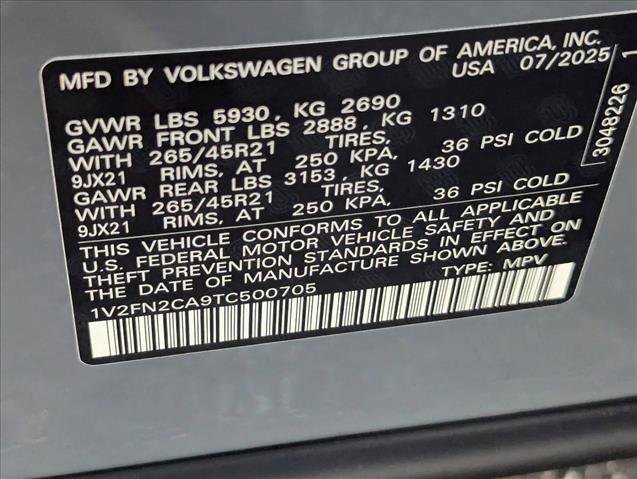 New 2026 Volkswagen Atlas SEL Premium R-Line image 17