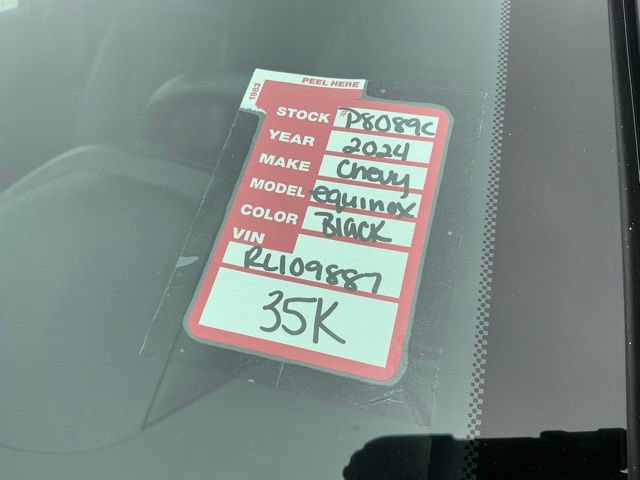 Used 2024 Chevrolet Equinox RS w/ LPO, Floor Liner Package AWD/4WD image 36