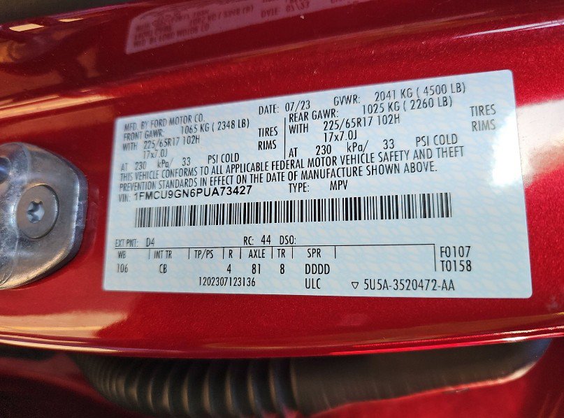 Used 2023 Ford Escape Active w/ Tech Pack #2 image 21