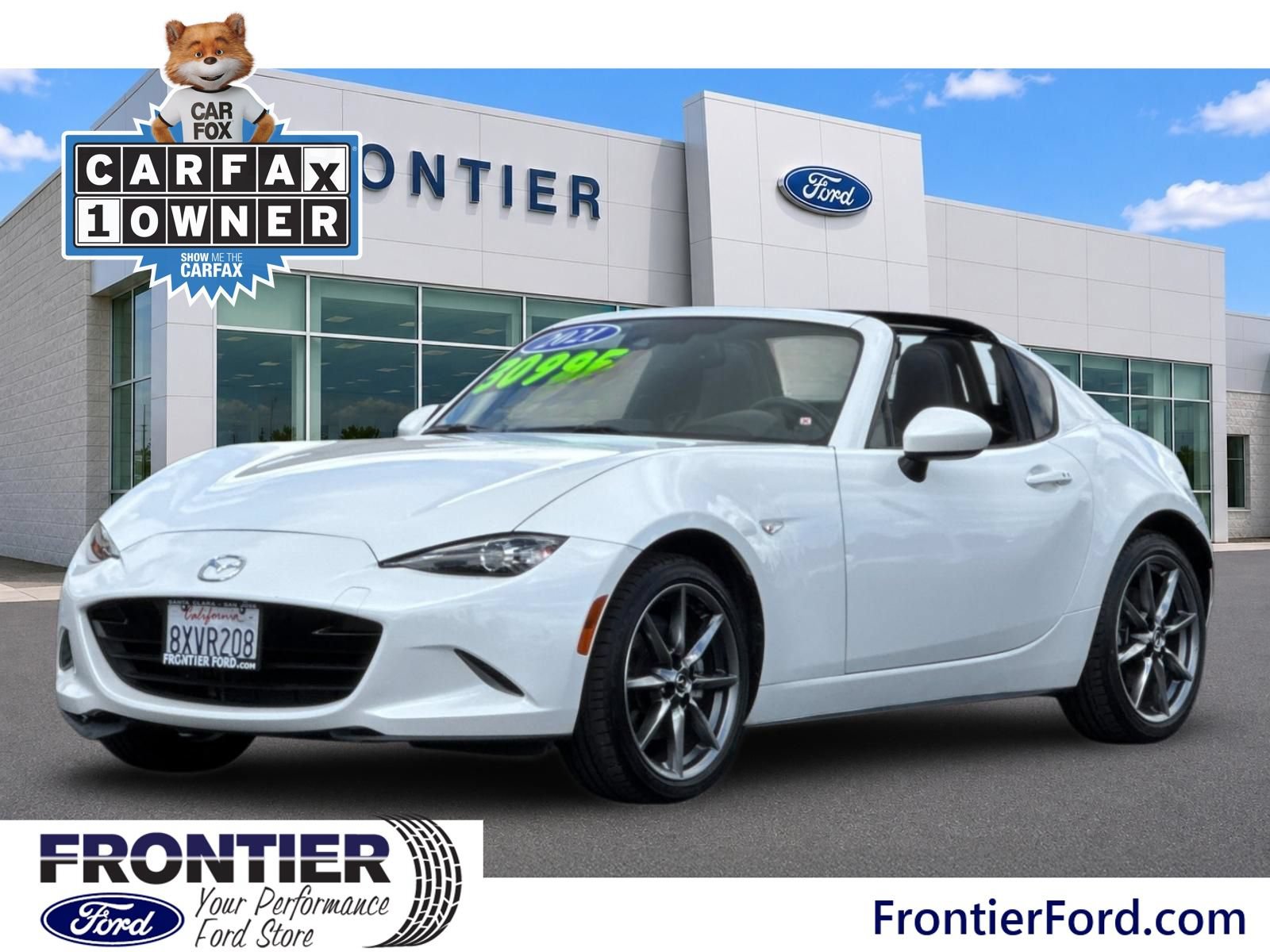 Used 2021 MAZDA MX-5 Miata RF Grand Touring RWD image 10