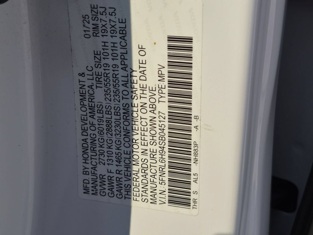 Used 2025 Honda Odyssey Elite image 35