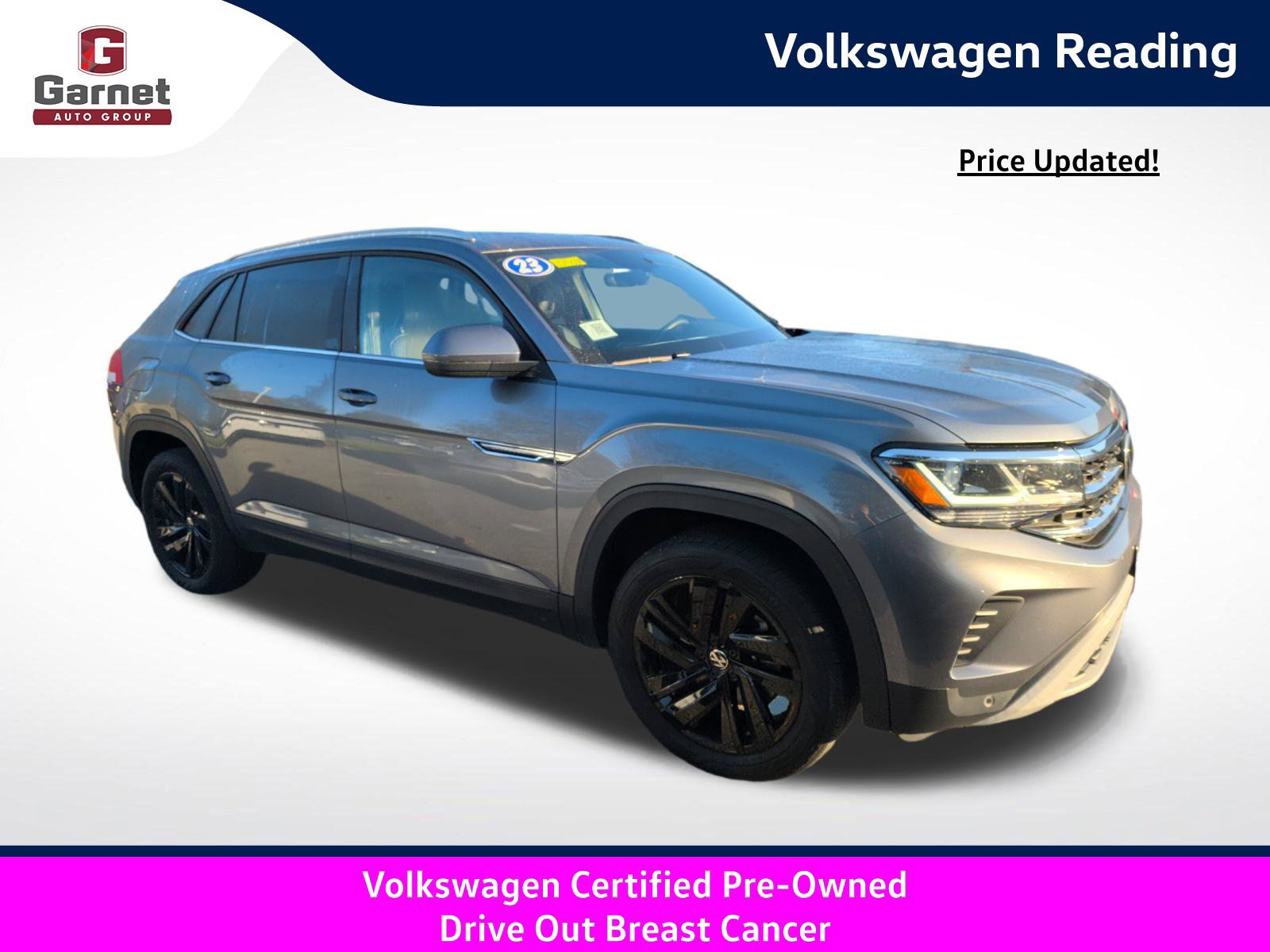 Certified 2023 Volkswagen Atlas Cross Sport SE w/ Panoramic Sunroof Package AWD/4WD image 8