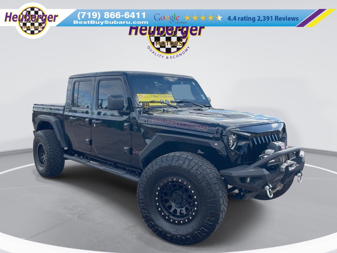Used 2022 Jeep Gladiator Rubicon w/ LED Lighting Group image 1