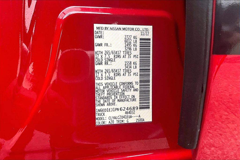 Used 2023 Nissan Frontier SV w/ SV Convenience Package image 19