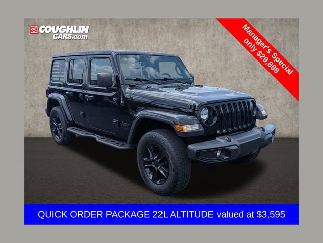 Used 2021 Jeep Wrangler Unlimited Sahara
