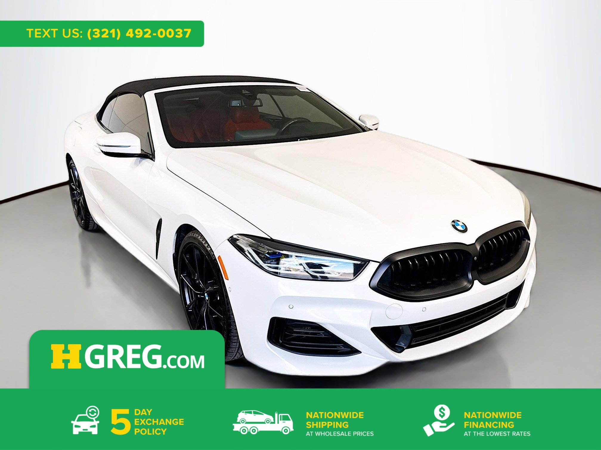 Used 2023 BMW 840i Convertible w/ Comfort Seating Package image 1