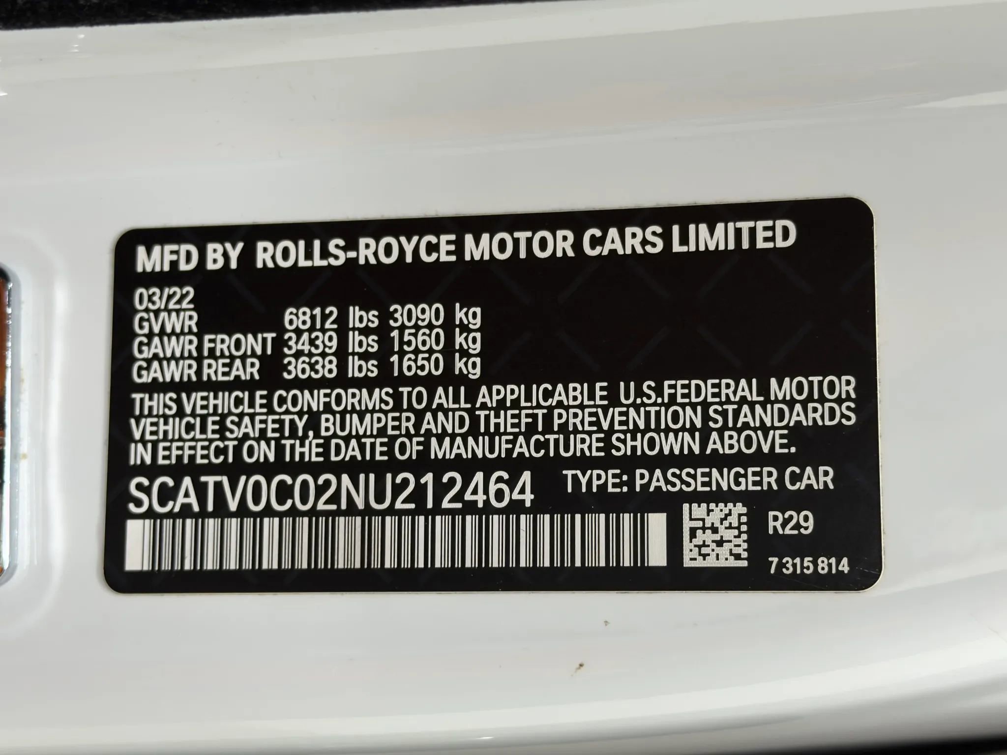 Used 2022 Rolls-Royce Ghost AWD/4WD image 62