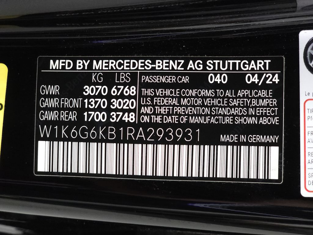 Used 2024 Mercedes-Benz S 580e 4MATIC Sedan image 40
