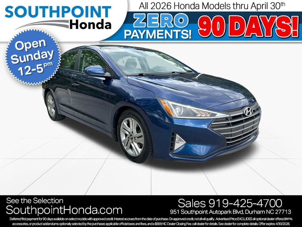 Used 2020 Hyundai Elantra SEL