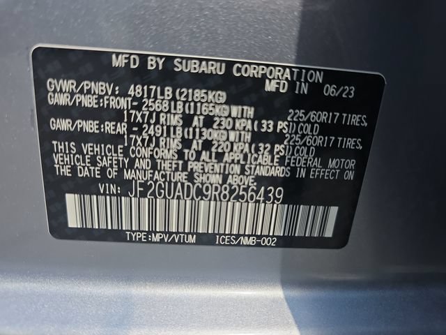 Certified 2024 Subaru Crosstrek 2.0i Premium AWD/4WD image 25