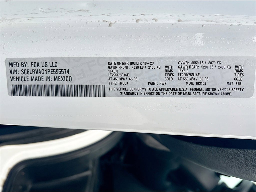 Used 2023 RAM ProMaster 1500 w/ Safety Group (A) image 27