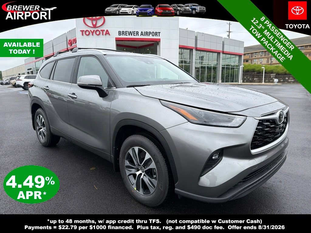 New 2026 Toyota Highlander XLE AWD/4WD image 1