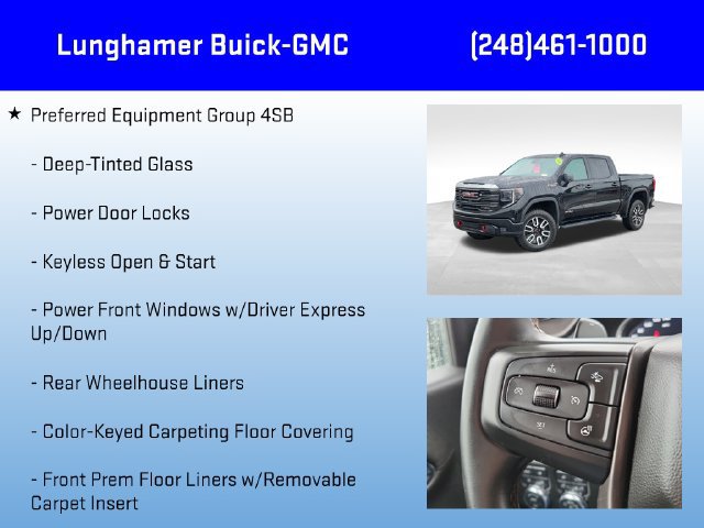 Used 2024 GMC Sierra 1500 AT4 w/ Technology Package AWD/4WD image 12