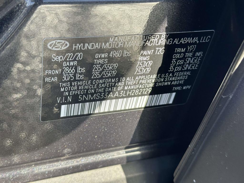 Used 2020 Hyundai Santa Fe SEL image 17