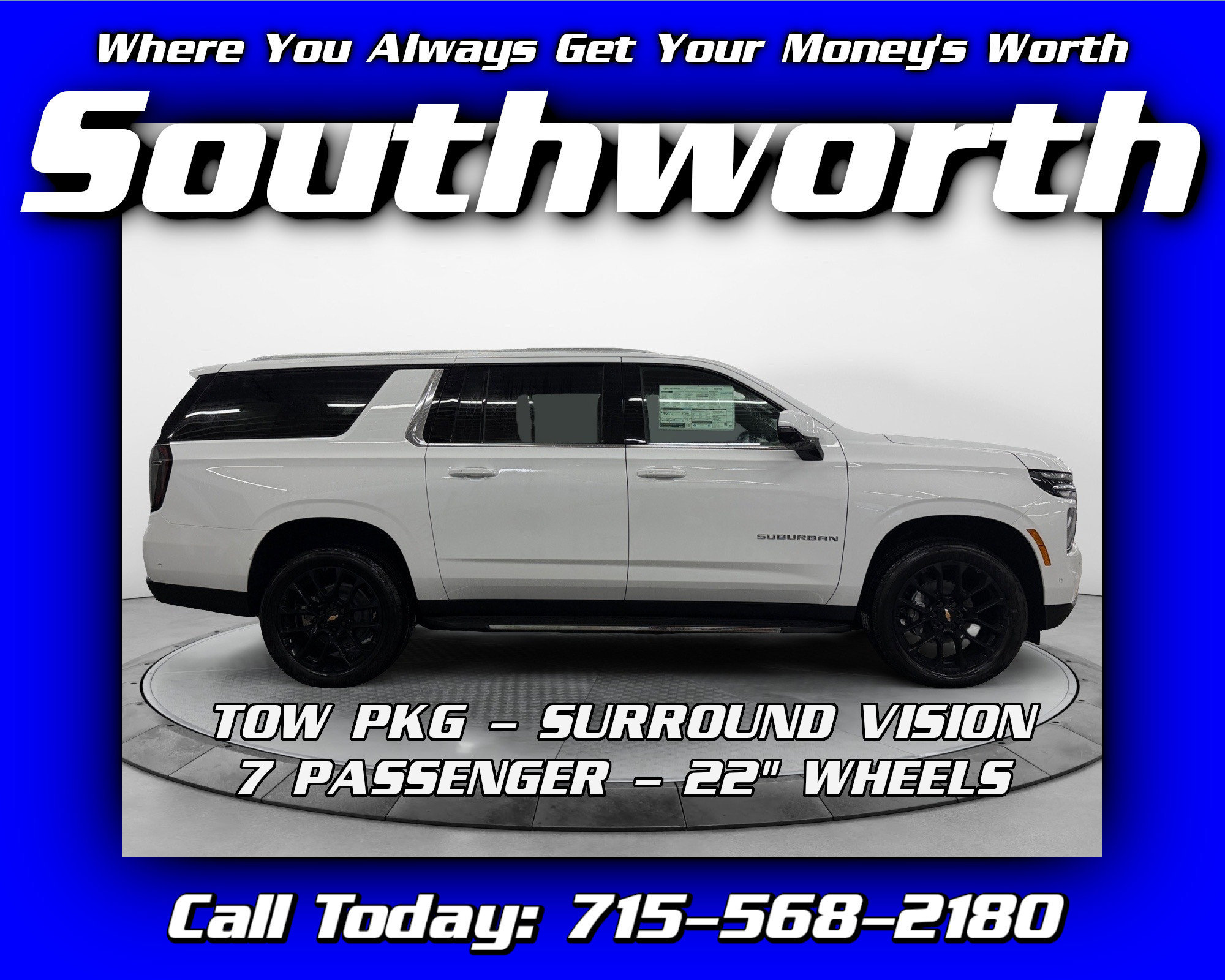 New 2026 Chevrolet Suburban LT w/ Comfort Package