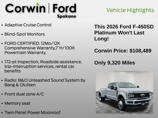 Used 2026 Ford F450 Platinum AWD/4WD image 7