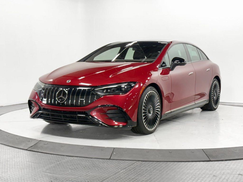 Used 2023 Mercedes-Benz EQE AMG 4MATIC Sedan video 3