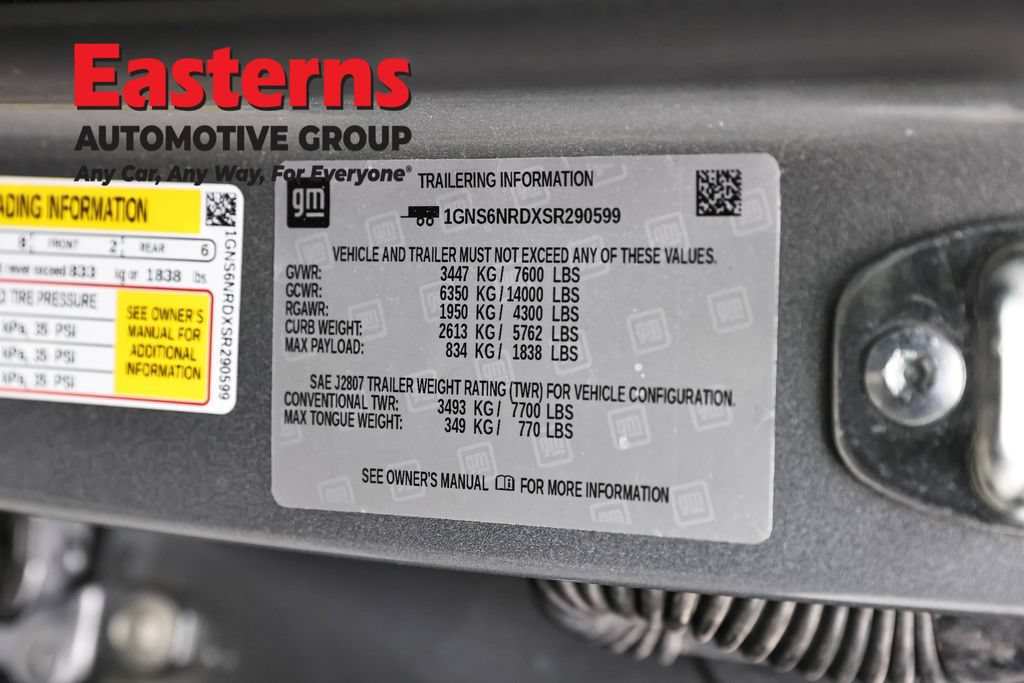 Used 2025 Chevrolet Tahoe LT AWD/4WD image 36