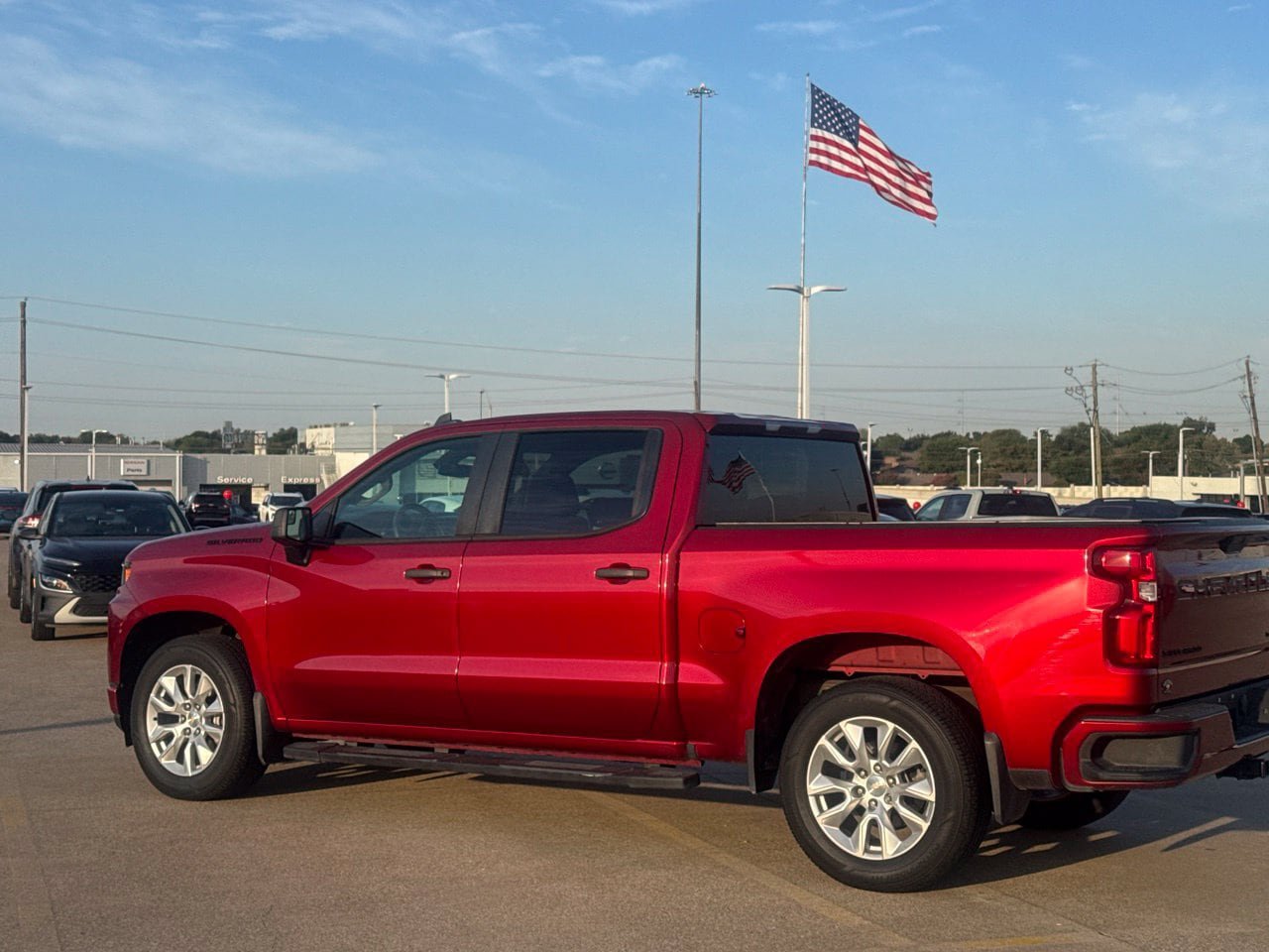 Used 2022 Chevrolet Silverado 1500 Custom w/ LPO, Dark Essentials Package RWD image 14