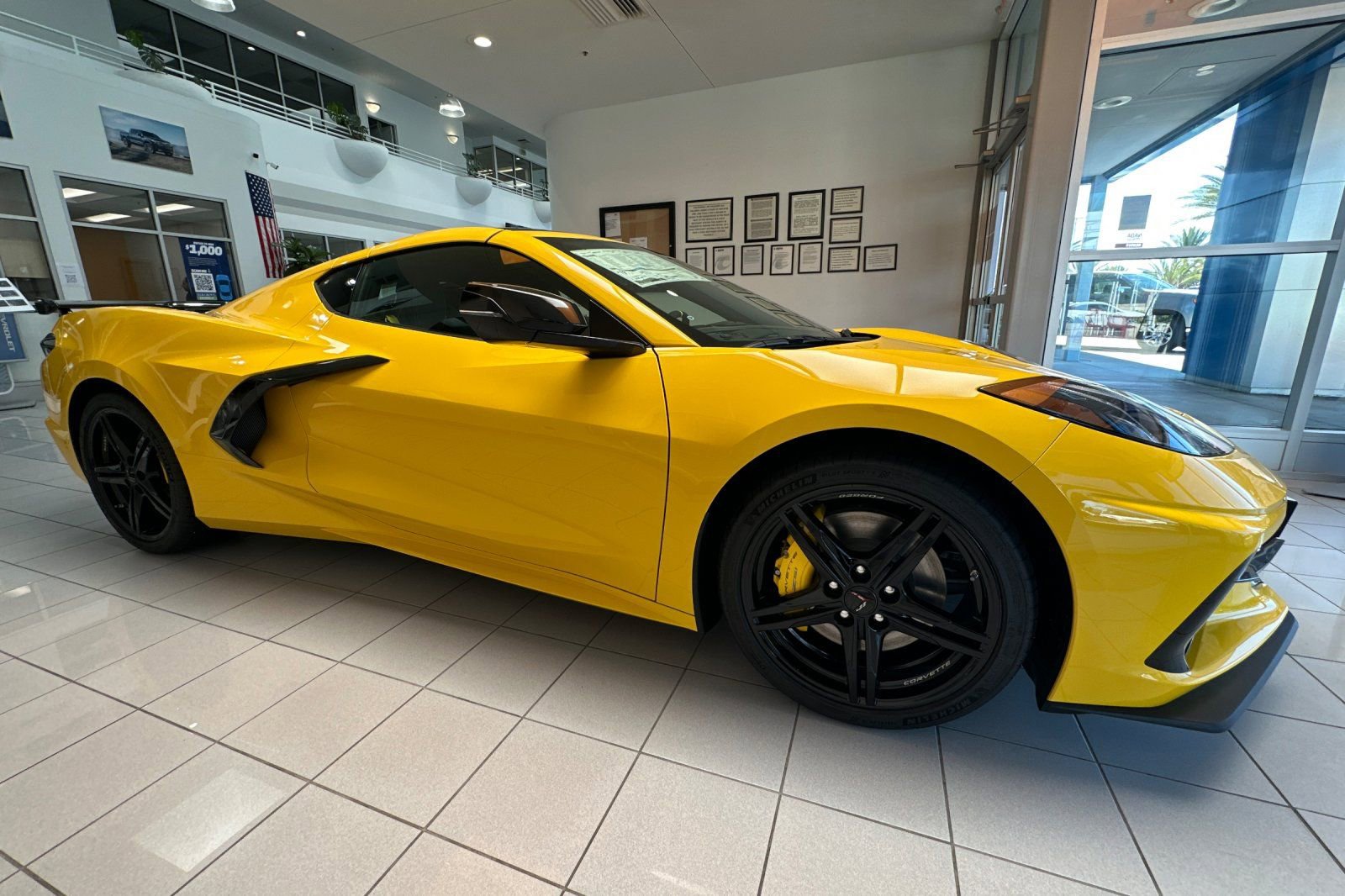 New 2026 Chevrolet Corvette Stingray Premium Cpe w/ Z51 Performance Package image 2