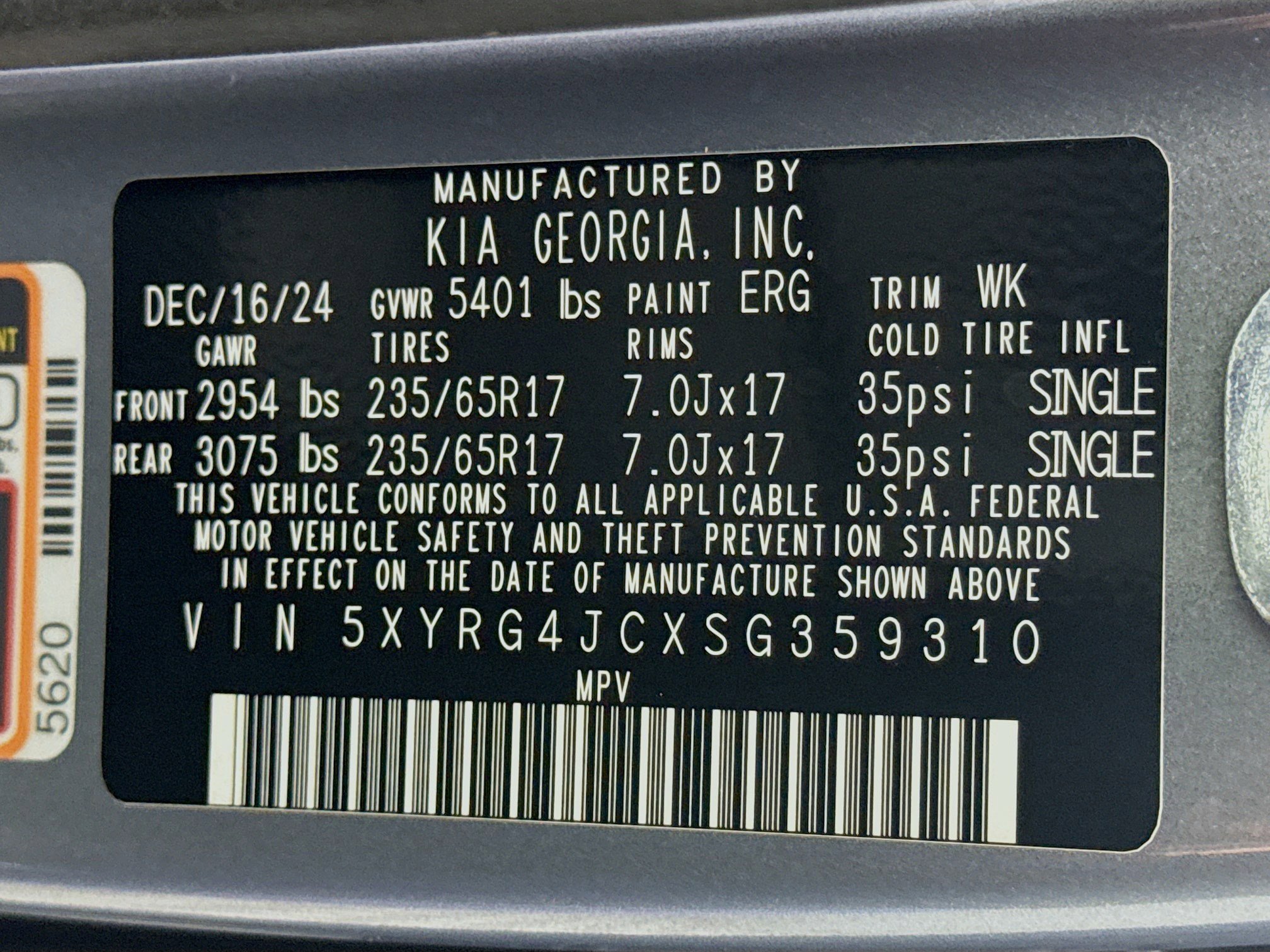 Used 2025 Kia Sorento LX image 40