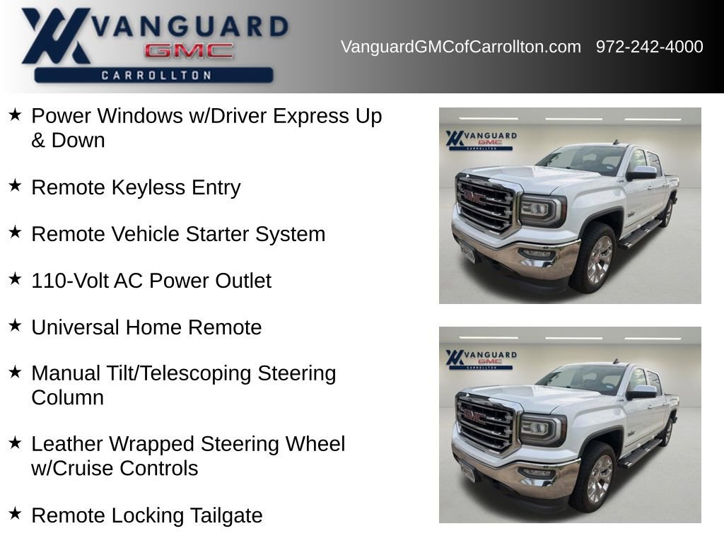 Used 2016 GMC Sierra 1500 SLT w/ Texas SLT Premium Package image 7