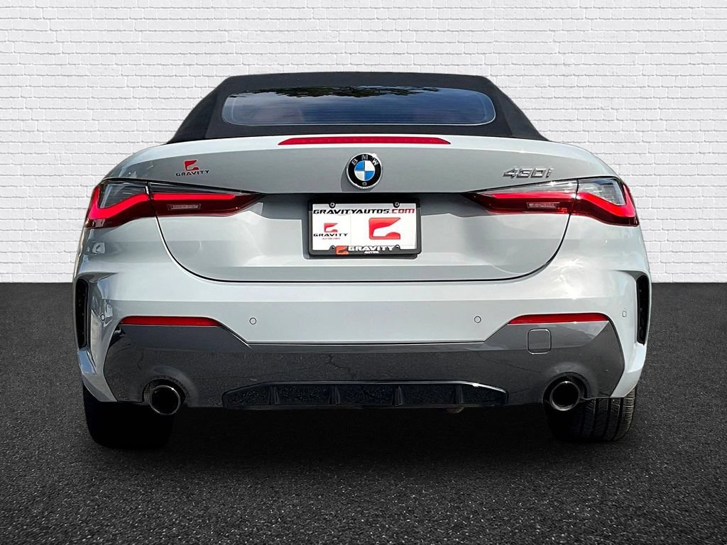 Used 2022 BMW 430i Convertible w/ M Sport Package RWD image 5