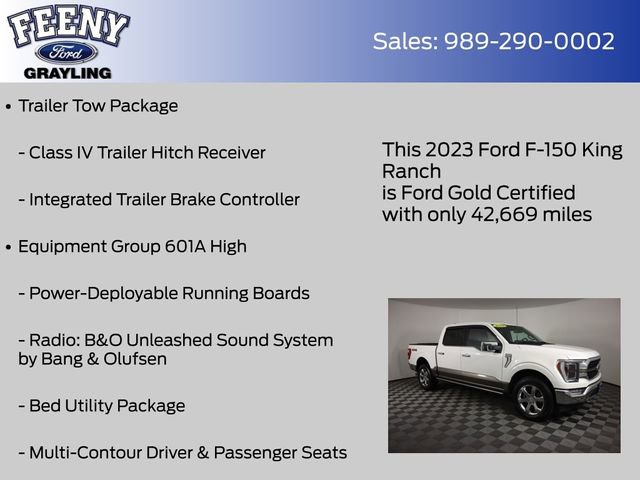 Certified 2023 Ford F150 King Ranch AWD/4WD image 9