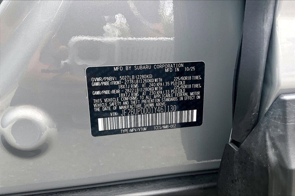 Certified 2026 Subaru Outback Limited AWD/4WD image 20
