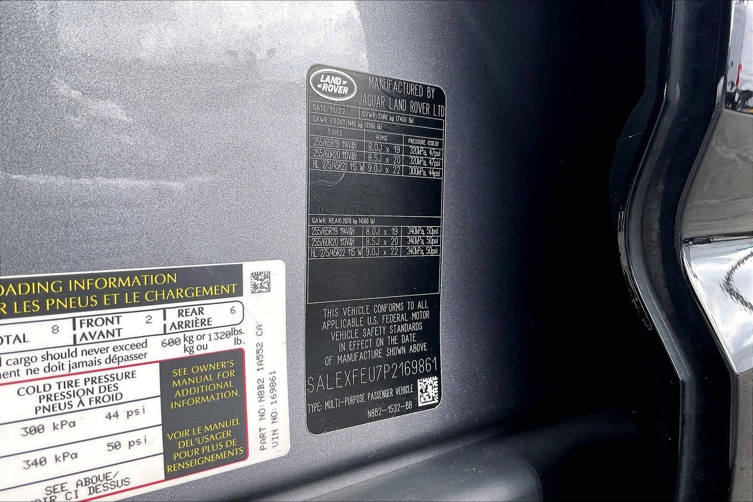 Certified 2023 Land Rover Defender 130 X AWD/4WD image 32