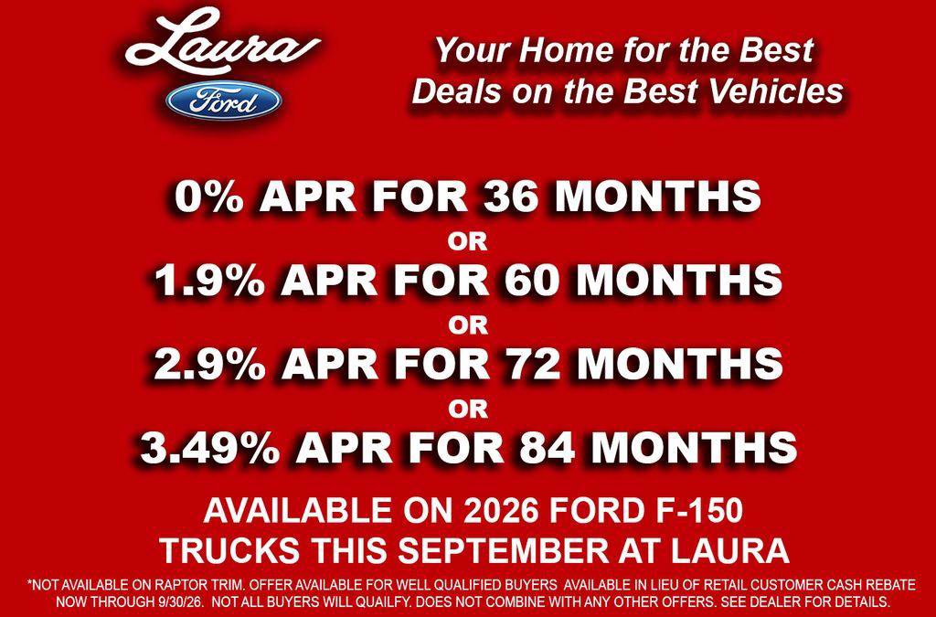 New 2026 Ford F150 Lariat w/ Equipment Group 501A Mid AWD/4WD image 5