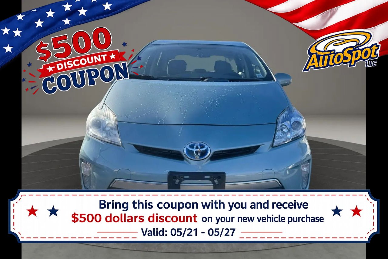 Used 2015 Toyota Prius Prime Plug-In Hybrid FWD image 1