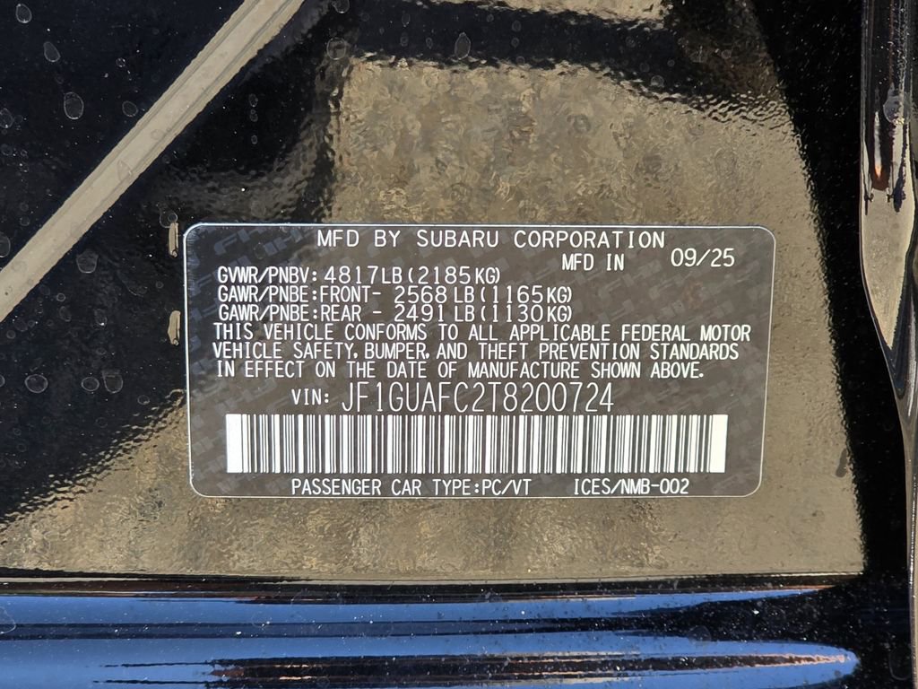 New 2026 Subaru Impreza 2.0i Sport image 33