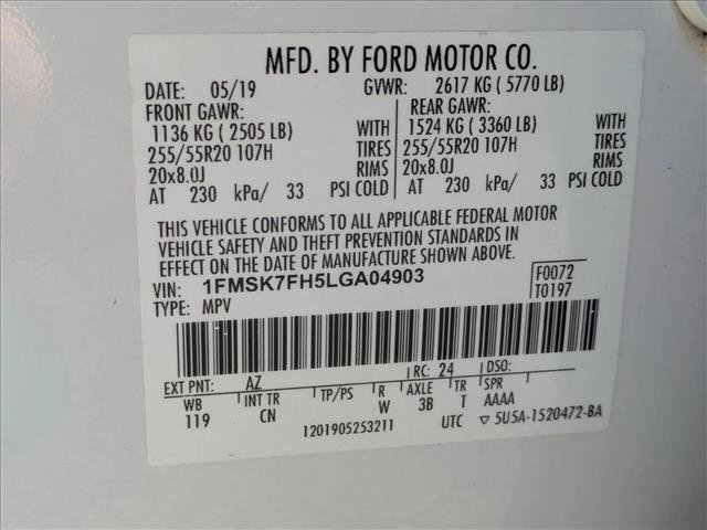 Used 2020 Ford Explorer Limited image 25