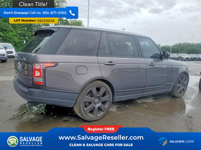 Used 2016 Land Rover Range Rover Long Wheelbase Supercharged AWD/4WD image 4