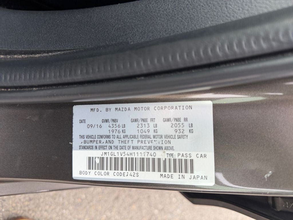 Used 2017 MAZDA MAZDA6 Touring FWD image 36