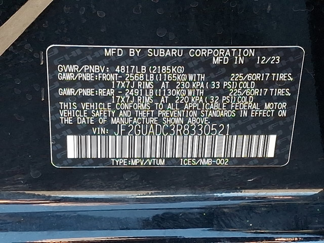 Used 2024 Subaru Crosstrek 2.0i Premium w/ Popular Package #3 image 26