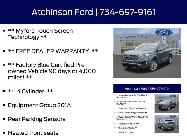 Certified 2023 Ford Edge SEL image 8