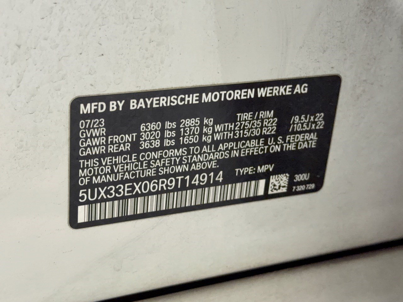 Certified 2024 BMW X6 xDrive40i w/ M Sport Professional Package AWD/4WD image 31