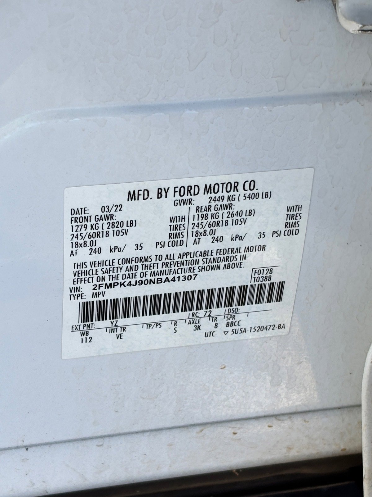 Used 2022 Ford Edge SEL image 27