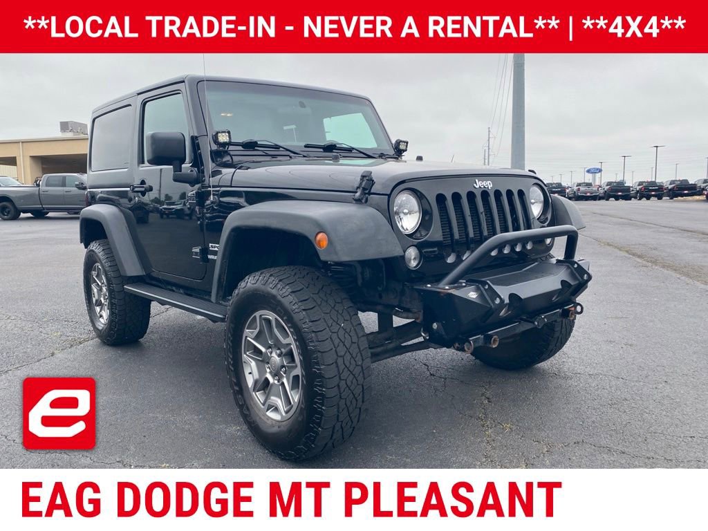 Used 2016 Jeep Wrangler Sport w/ Quick Order Package 24S AWD/4WD image 1