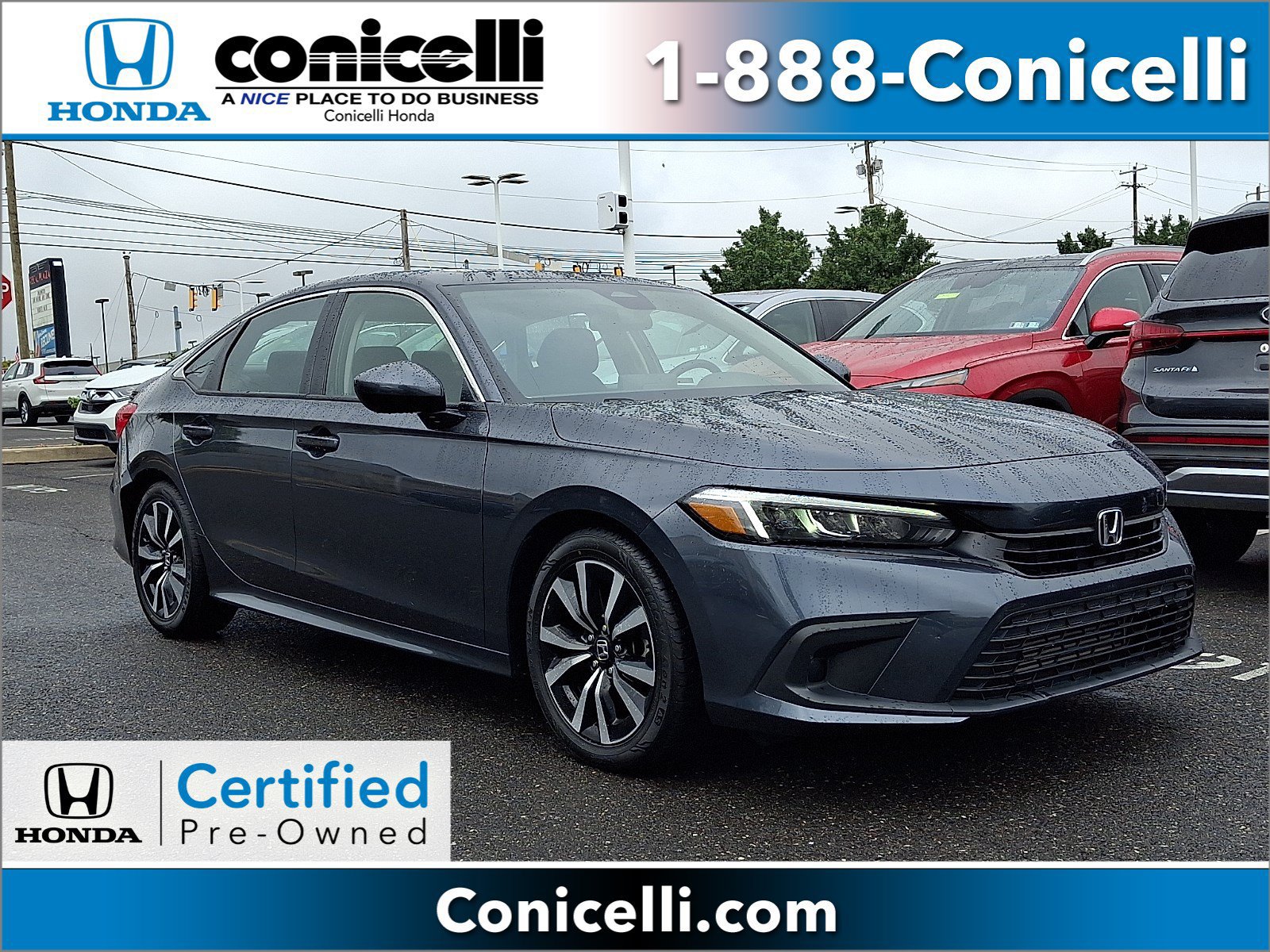 Certified 2023 Honda Civic EX