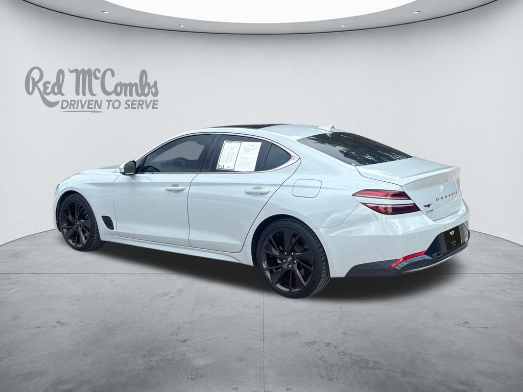 Used 2023 Genesis G70 2.0T w/ Sport Prestige Package RWD image 3