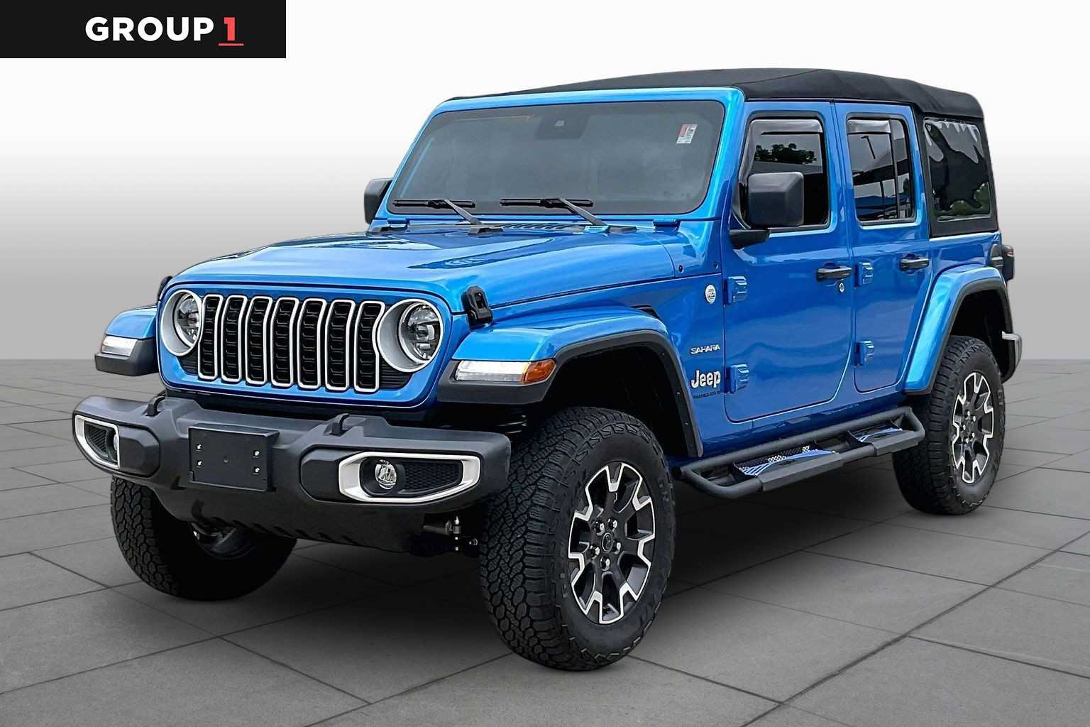 Used 2024 Jeep Wrangler Unlimited Sahara AWD/4WD video 1